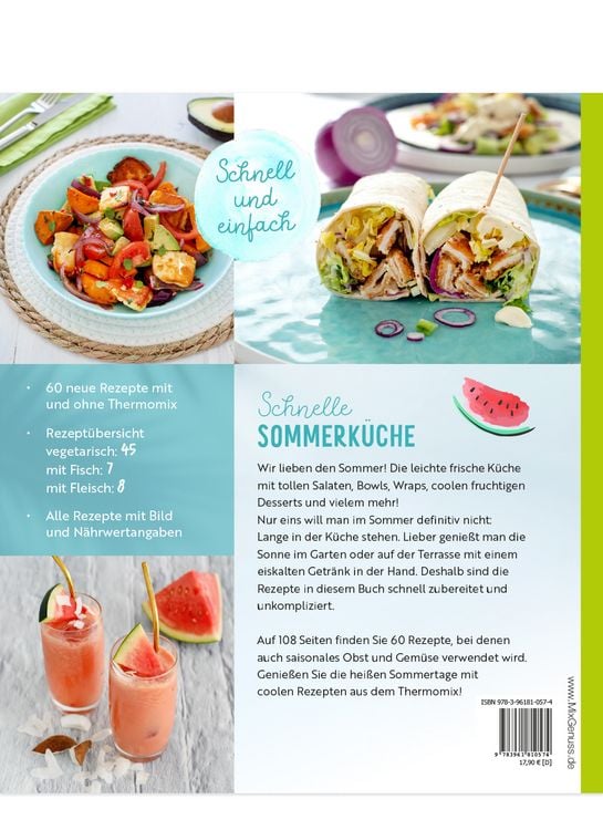 Produktbild: Schnelle SOMMERK&Uuml;CHE mit dem Thermomix