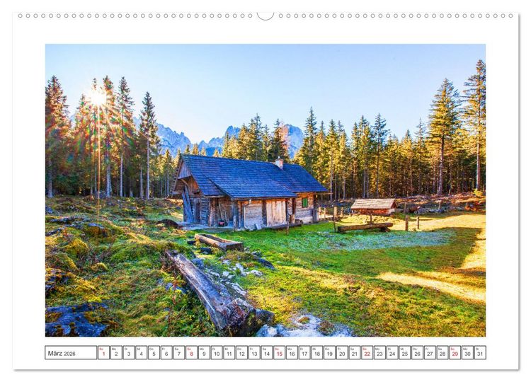 Produktbild: Herzliche Gr&uuml;&szlig;e aus Gosau (Wandkalender 2026 DIN A2 quer), CALVENDO Monatskalender