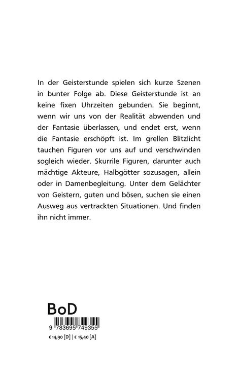 Produktbild: Geistesblitze zur Geisterstunde