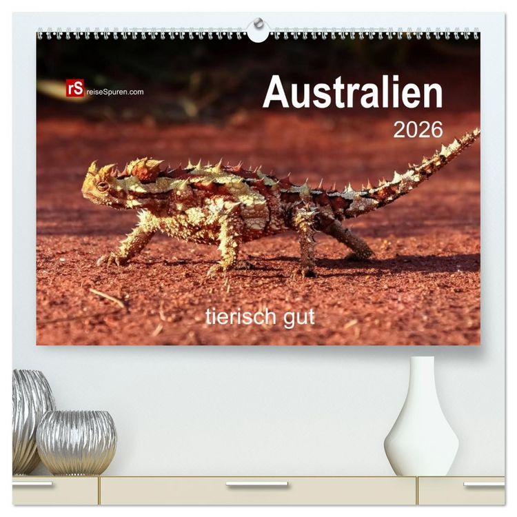 Produktbild: Australien tierisch gut 2026 (hochwertiger Premium Wandkalender 2026 DIN A2 quer), Kunstdruck in Hochglanz