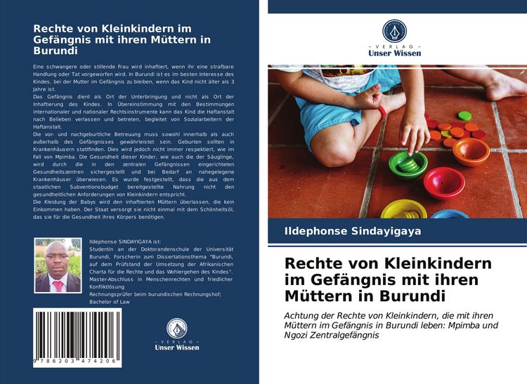 Produktbild: Rechte von Kleinkindern im Gef&auml;ngnis mit ihren M&uuml;ttern in Burundi