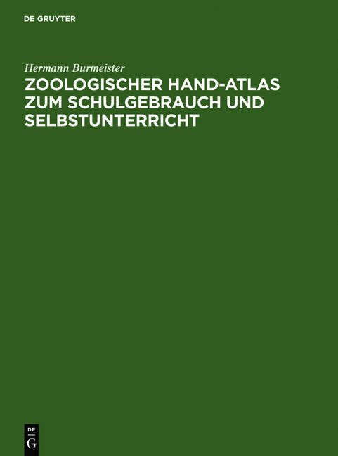 Produktbild: Zoologischer Hand-Atlas zum Schulgebrauch und Selbstunterricht