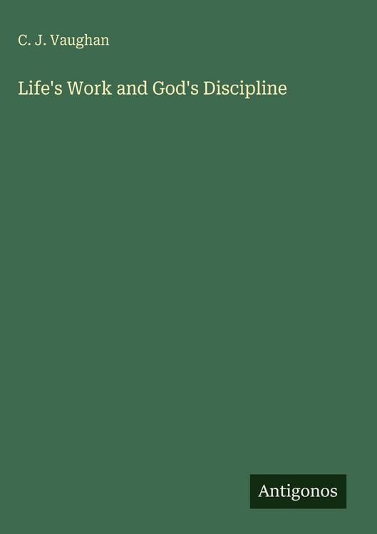 Produktbild: Life's Work and God's Discipline
