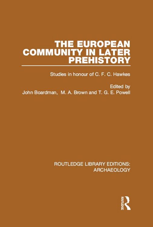 Produktbild: The European Community in Later Prehistory