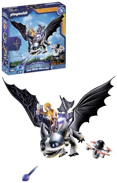 PLAYMOBIL 71081 - Dragons, Die 9 Welten - Thunder & Tom