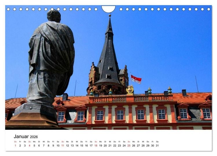 Produktbild: Deutschlands Burgen - Burgen, Schl&ouml;sser und Ruinen (Wandkalender 2026 DIN A4 quer), CALVENDO Monatskalender