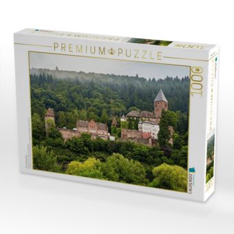 Produktbild: CALVENDO Puzzle Burg Zwingenberg | 1000 Teile Lege-Gr&ouml;&szlig;e 64x48cm Foto-Puzzle f&uuml;r gl&uuml;ckliche Stunden