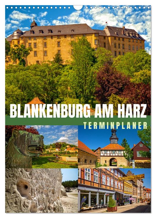 Produktbild: Blankenburg am Harz - Terminplaner (Wandkalender 2026 DIN A3 hoch), CALVENDO Monatskalender