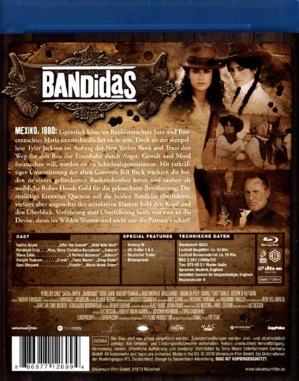 Produktbild: Bandidas