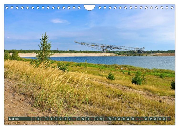 Produktbild: Lausitzer Seenland - Junge Urlaubsregion mit einzigartiger Wasserlandschaft (Wandkalender 2026 DIN A4 quer), CALVENDO Monatskalender