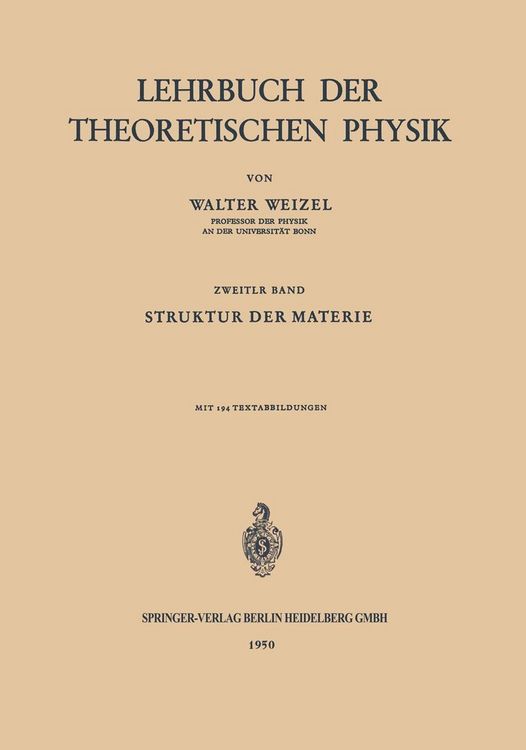 Produktbild: Lehrbuch der Theoretischen Physik