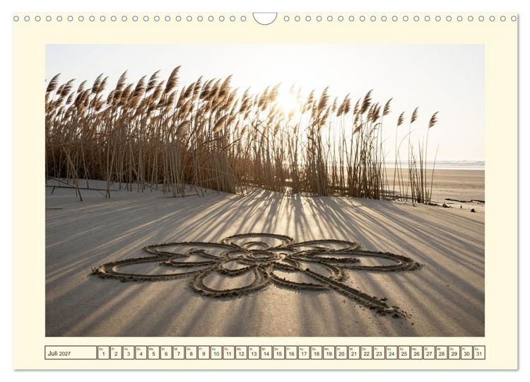 Produktbild: Gestaltete Stille - Wo die Natur zur Skulptur wird (Wandkalender 2027 DIN A3 quer), CALVENDO Monatskalender