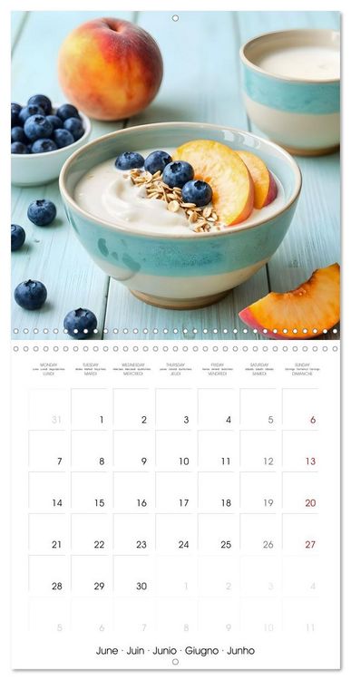 Produktbild: The Art of Muesli - A Year of Beautiful Breakfast Bowls (Wall Calendar 2027 12 &times; 12 Inch) CALVENDO 12 Month Wall Calendar
