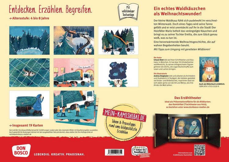 Produktbild: Warum Weihnachtswunder manchmal ganz klein sind. Kamishibai Bildkartenset