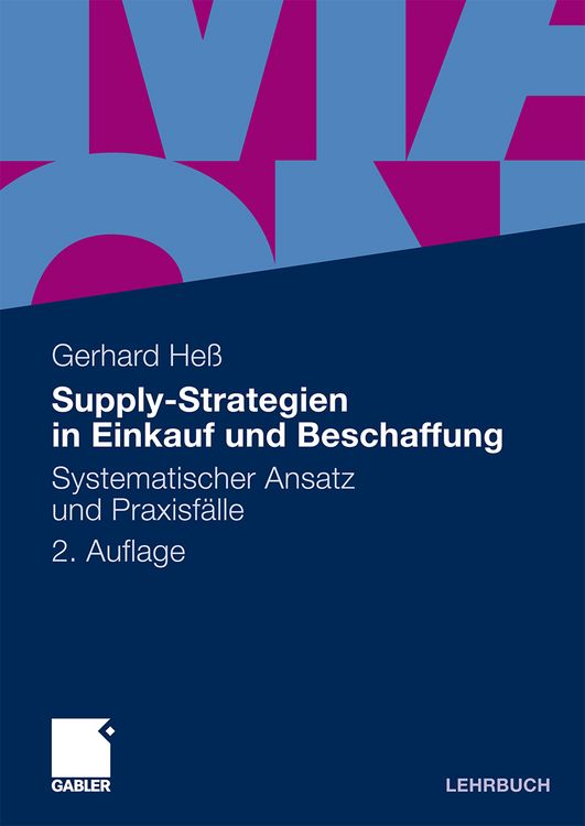 Produktbild: Supply-Strategien in Einkauf und Beschaffung