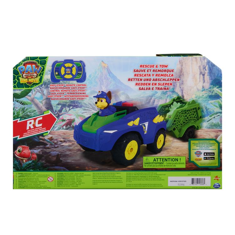 Produktbild: PAW Patrol: Der Dino Film, Chase' ferngesteuertes Dino Rettungs-Fahrzeug, RC Cruiser