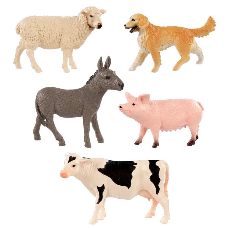 Produktbild: Idena Figuren Set Farmtiere 10cm 5 St&uuml;ck