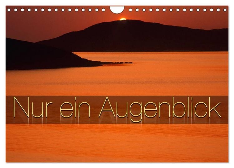 Produktbild: Nur ein Augenblick (Wandkalender 2026 DIN A4 quer), CALVENDO Monatskalender