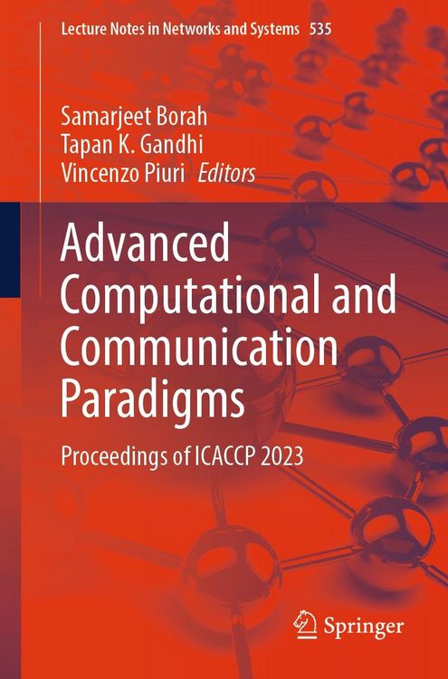 Produktbild: Advanced Computational and Communication Paradigms