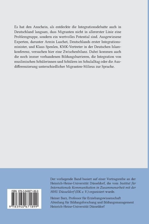 Produktbild: Migration und Bildung