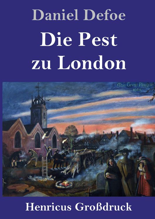 Produktbild: Die Pest zu London (Gro&szlig;druck)