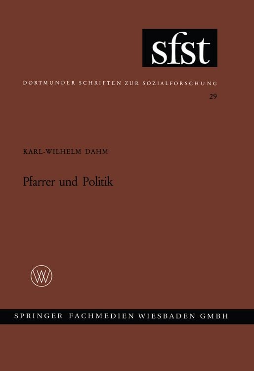 Produktbild: Pfarrer und Politik