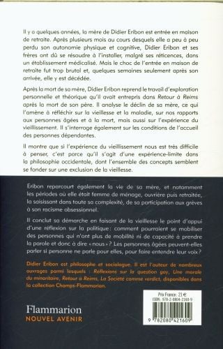Produktbild: Eribon, D: Vie, vieillesse et mort d'une femme du peuple