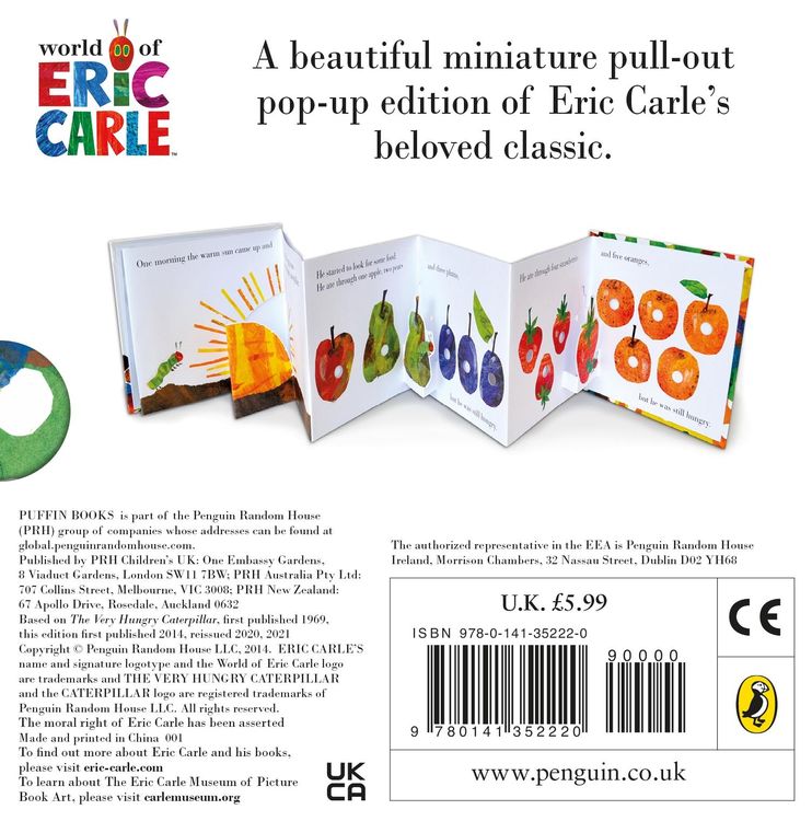 Produktbild: The Very Hungry Caterpillar: a Pull-out Pop-up