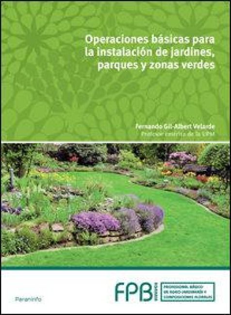 Produktbild: Operaciones b&aacute;sicas en instalaci&oacute;n de jardines, parques y zonas verdes