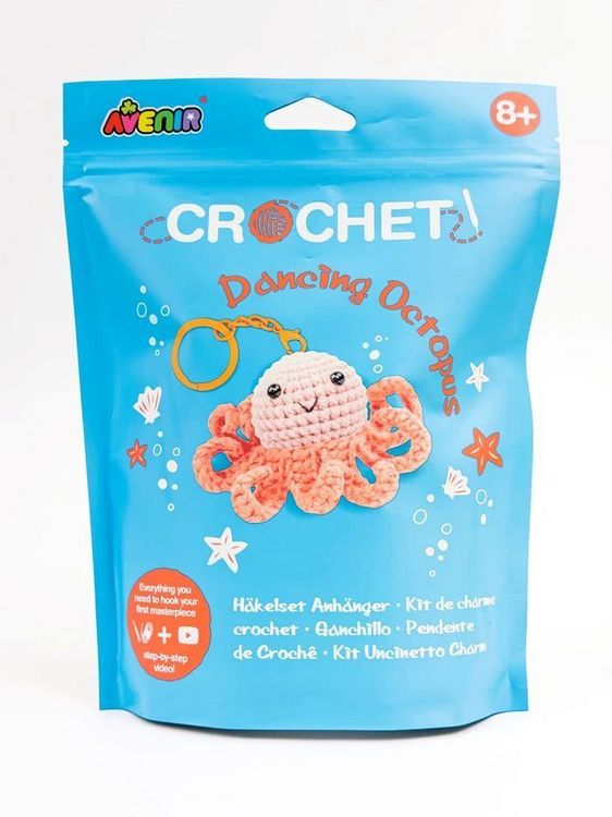 Produktbild: AVENIR - H&auml;kelset Oktopus