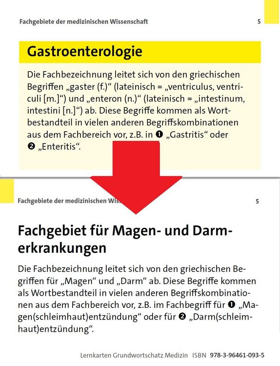 Produktbild: Grundwortschatz Medizin