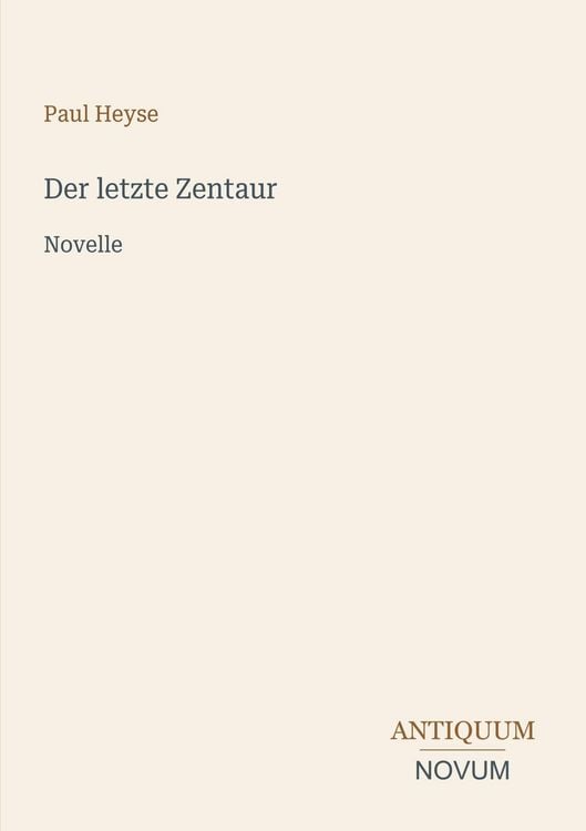 Produktbild: Der letzte Zentaur