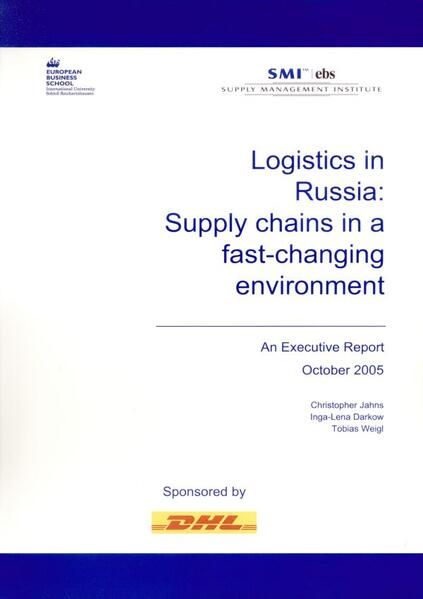 Produktbild: Logistics in Russia.