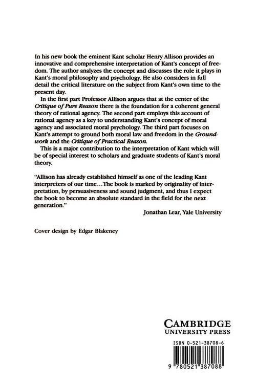 Produktbild: Kant's Theory of Freedom