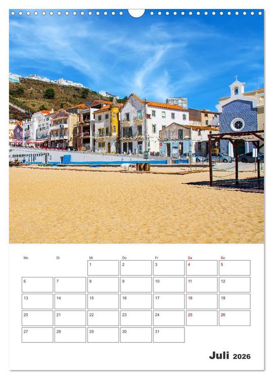 Produktbild: Portugal - ein Traumreiseziel (Wandkalender 2026 DIN A3 hoch), CALVENDO Monatskalender
