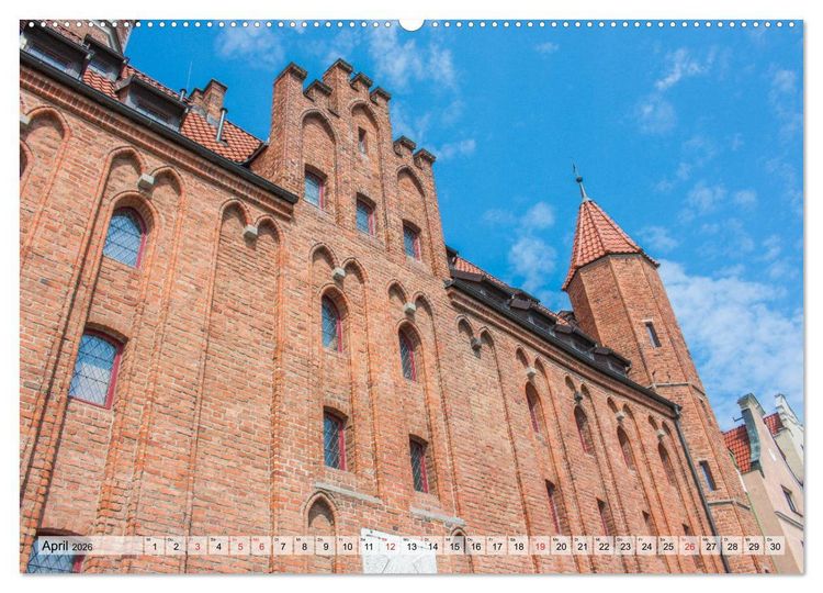 Produktbild: Danzig - Polnische Hansestadt (Wandkalender 2026 DIN A2 quer), CALVENDO Monatskalender