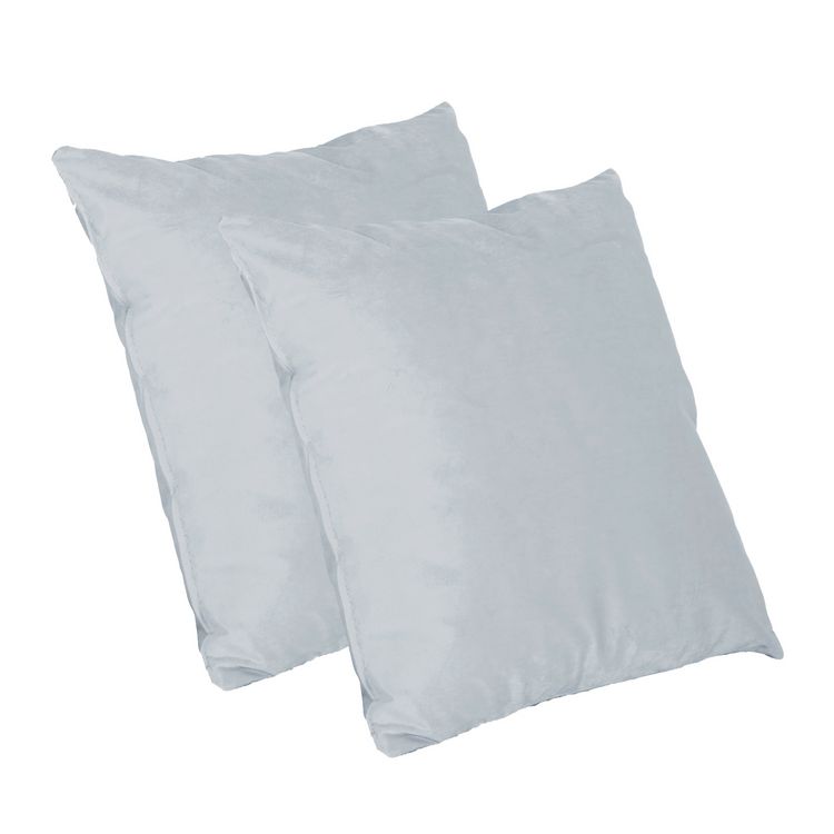 Produktbild: HTI-Living Kissen Nathalie Unifarben Zartblau 2er-Set Kissen Nathalie Unifarben Zartblau 2er-Set