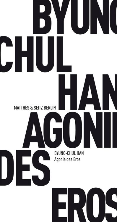 Produktbild: Agonie des Eros