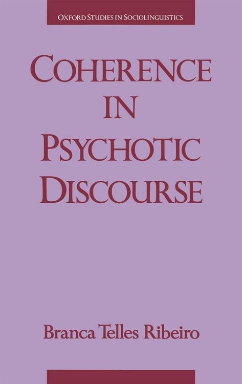 Produktbild: Coherence in Psychotic Discourse
