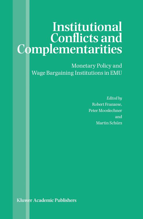 Produktbild: Institutional Conflicts and Complementarities