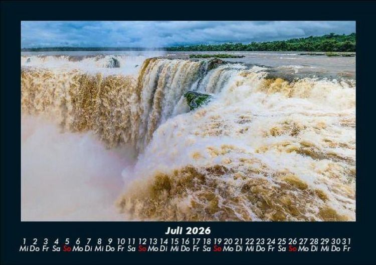 Produktbild: Wasserf&auml;lle 2026 Fotokalender DIN A5