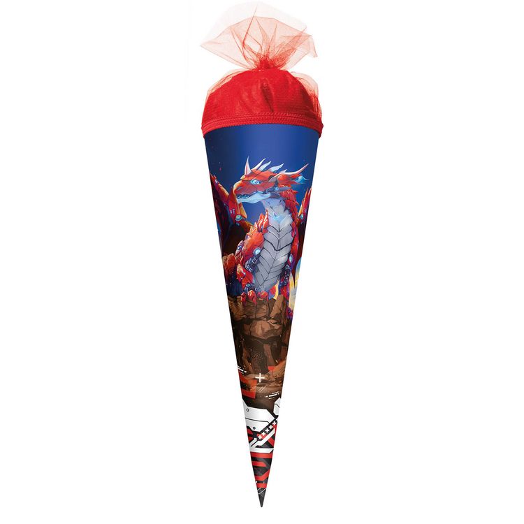 Produktbild: Motivschult&uuml;te, Robo Drache, 22 cm