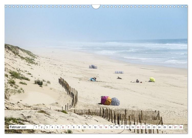 Produktbild: Momente einer Reise - Franz&ouml;sische Atlantikk&uuml;ste (Wandkalender 2027 DIN A3 quer), CALVENDO Monatskalender