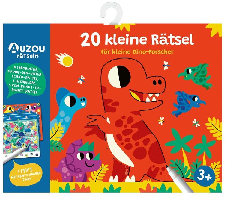 Produktbild: 20 kleine R&auml;tsel f&uuml;r kleine Dino-Forscher