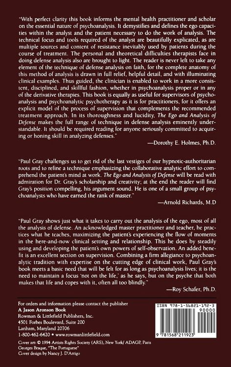 Produktbild: Ego and Analysis of Defense