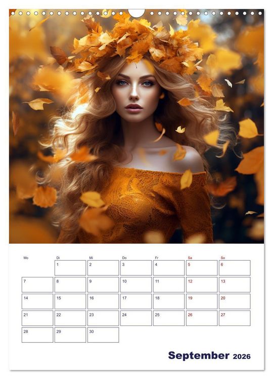 Produktbild: Die lebhafte Jahreszeiten! (Wandkalender 2026 DIN A3 hoch), CALVENDO Monatskalender