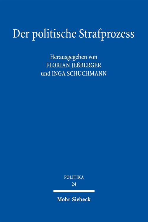 Produktbild: Der politische Strafprozess