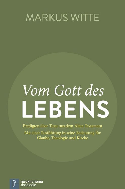 Produktbild: Witte, M: Vom Gott des Lebens
