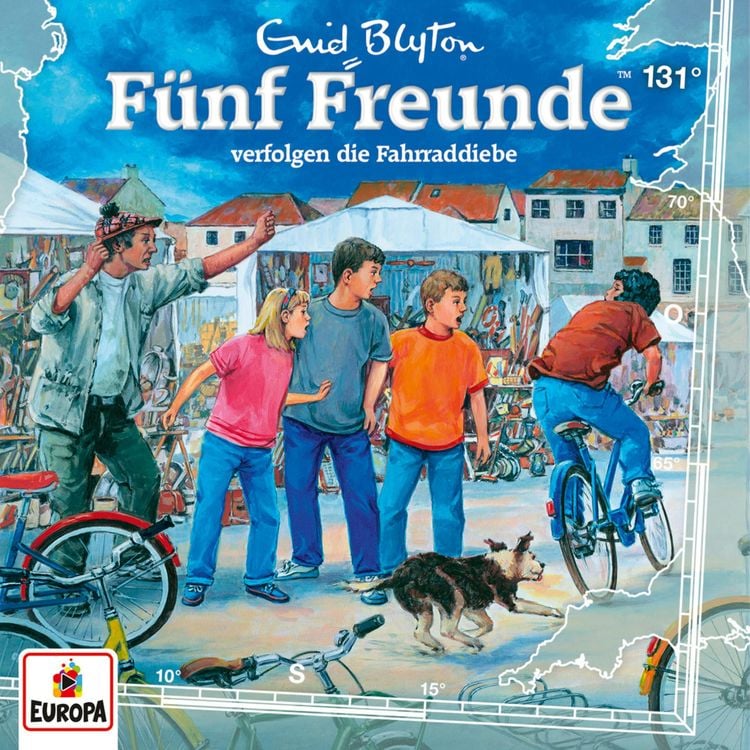 Bild vom Artikel Folge 131: Fünf Freunde verfolgen die Fahrraddiebe vom Autor Enid Blyton