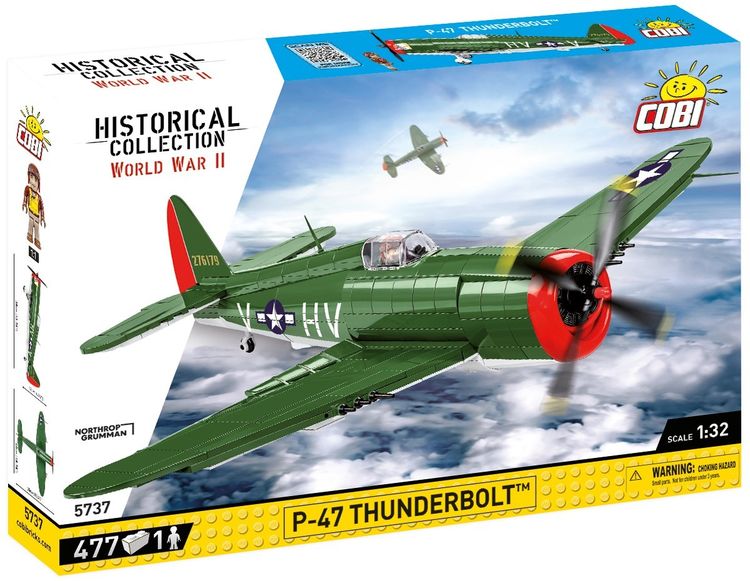 Produktbild: COBI Historical Collection 5737 - P-47 Thunderbolt